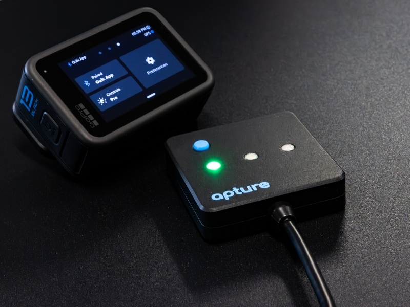 Apture RemoteGP connected to GoPro HERO13 camera